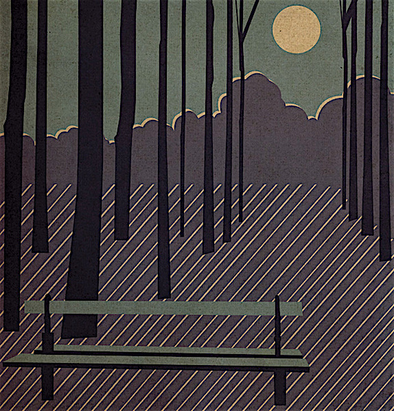 BENCH TREESILLUSTRATION