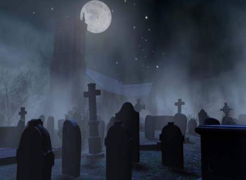 BLUE NIGHT CEMETERY