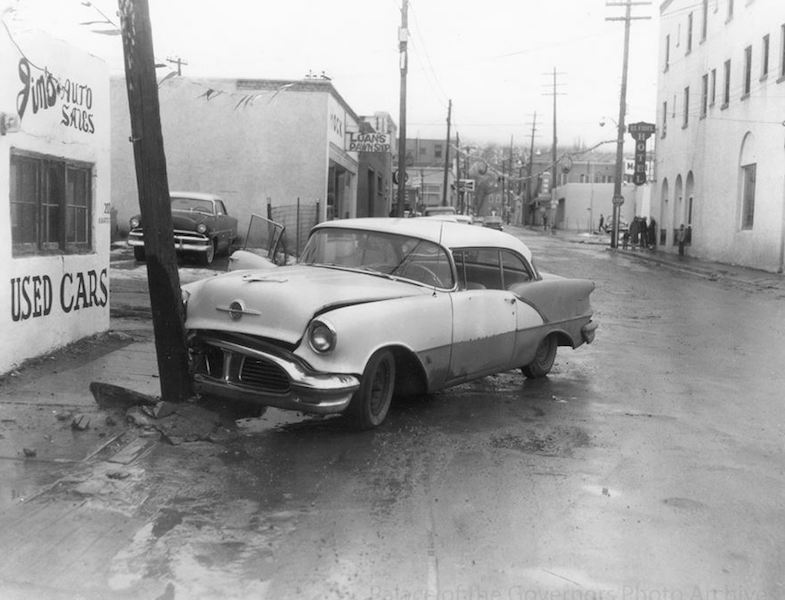 CAR CRASH EL-FIDEL 1950s
