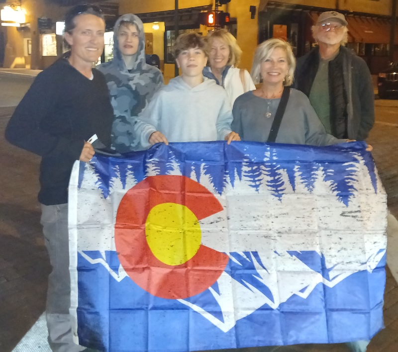 COLORADO 6JUNE2025UPSDIE DOWN FLAG COLORADO 6JUNE2025UPSDIE DOWN FLAG