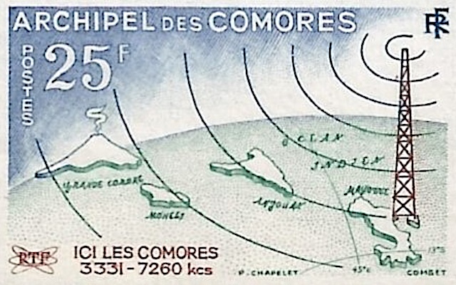 STAMP 1960 COMORES