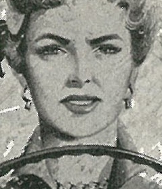 FEMALE LOOKING WINDSHILED