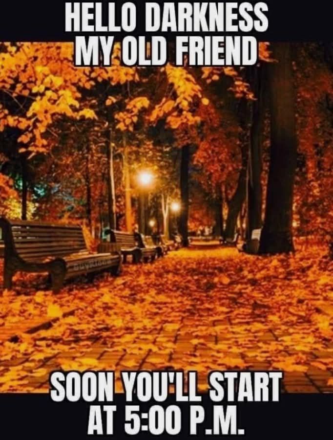 HELLLO DARKNESS