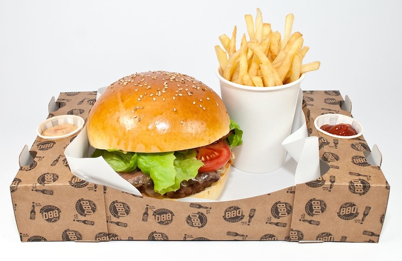 MOD BURGER TRAY