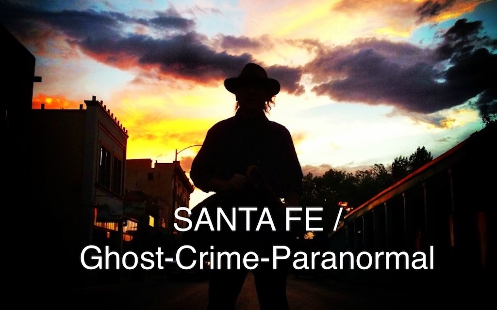 PLACARD GHOST CRIME PARANORMLA