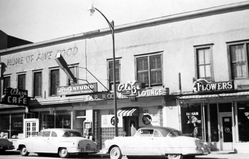 PLAZA CAFE 1950s