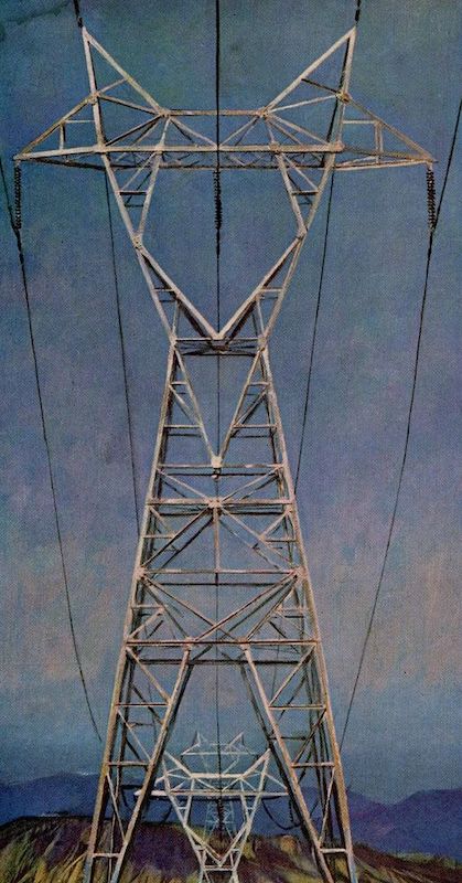 POWER LINE FRAME