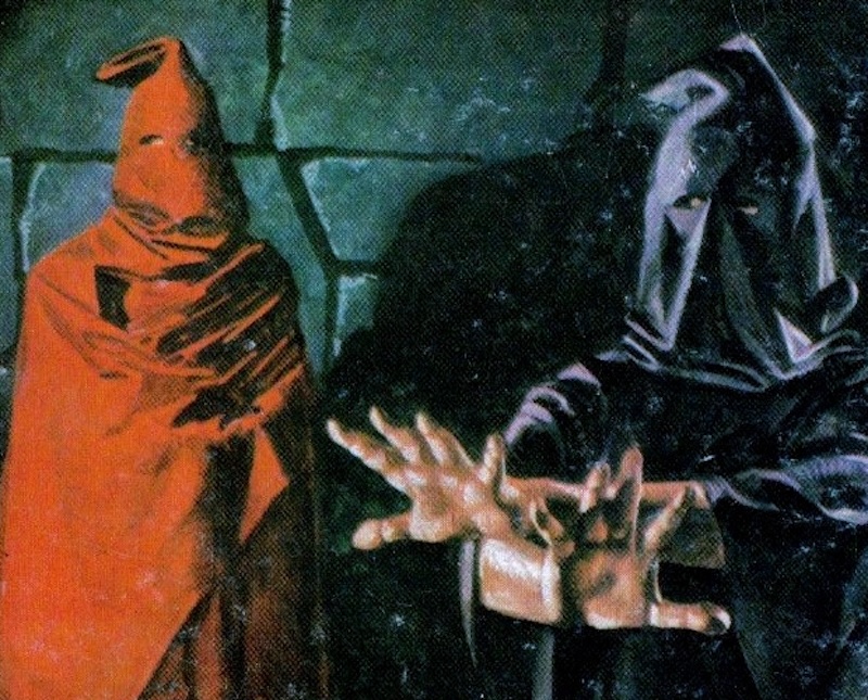 RED BLUE CLOAKED