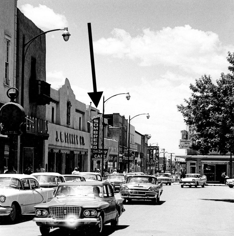 SOMBRERO RESTAURANT CIRCA 1960 PLAZA