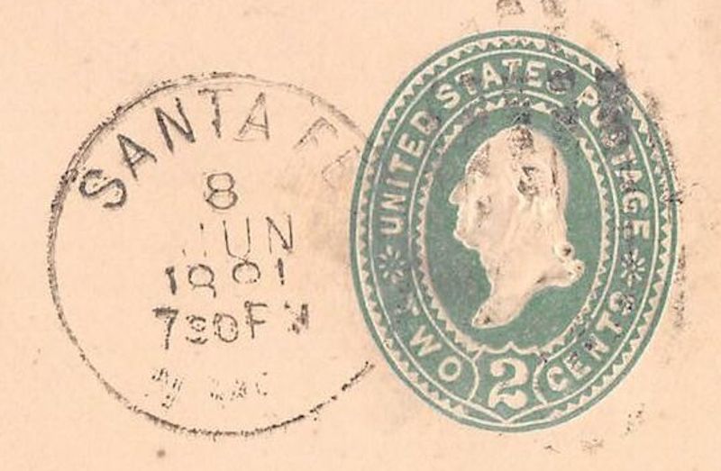 STAMP 1881 SANTA FE