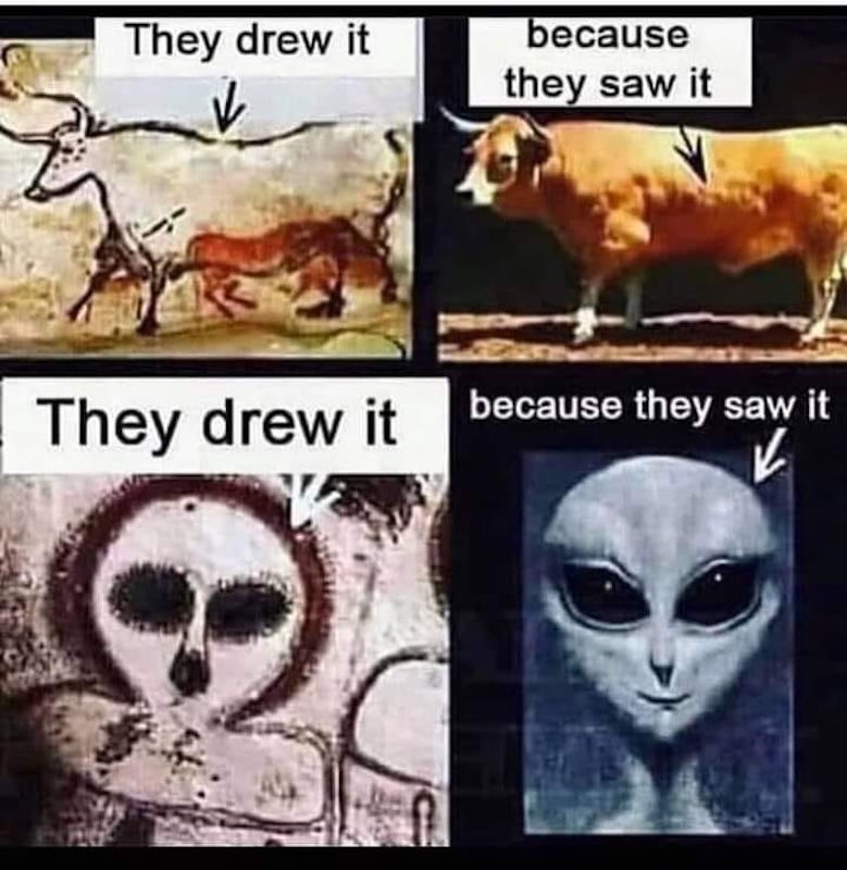THEY DREW ALIENS THEY DREW ALIENS