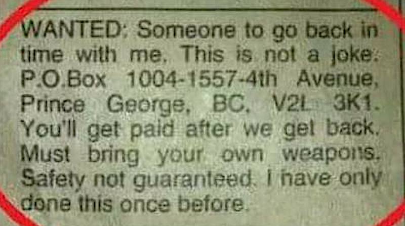 TIMETRAVEL ADD