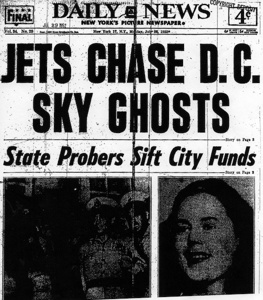 UFO 1952 DAILY NEWS NY