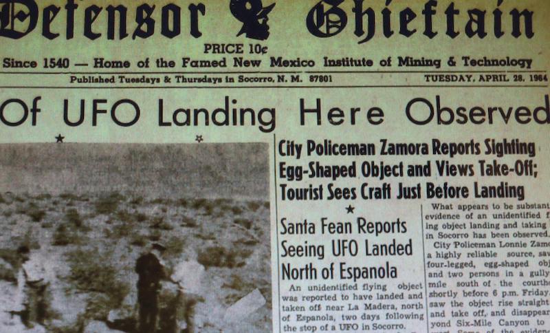 UFO 1964 ARTICLE CHIEFTAIN