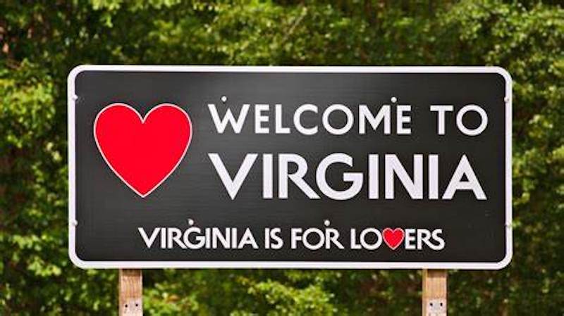 VIRGINIA LOVERS SIGN