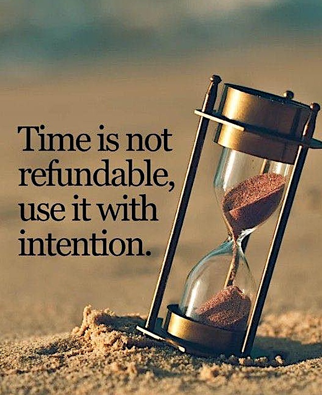 WISDOM TIME NOT REFUNDABLE