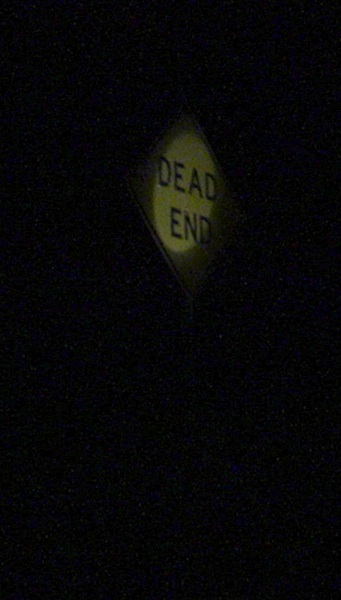 DEAD END SIGN-INVADERS