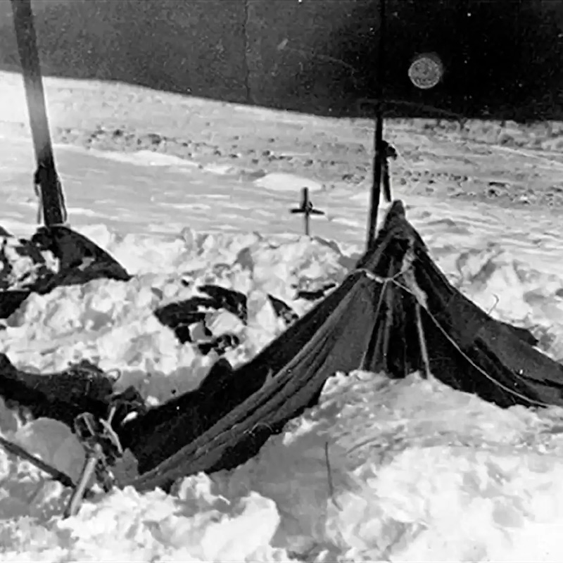 DYATLOV SMASHED CAMP