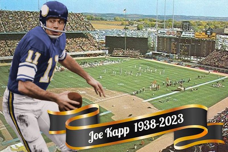 JOE KAPP 1938 -2023