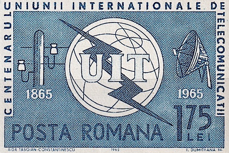STAMP ROMAINA 1965