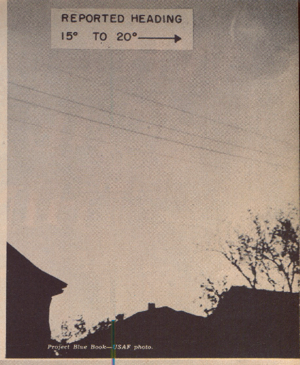 UFO APRIL 1950 FORT WORTH TEXAS