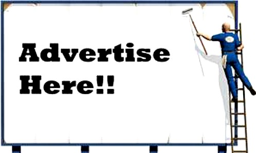 ADVERTISE HERE BLUE